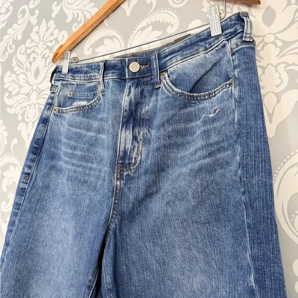 Torrid Distressed High Rise Stretch + Rigid Jeans - Picture 5 of 9